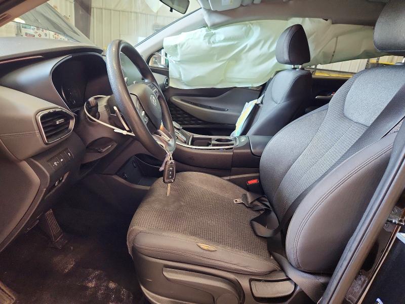 2021 Hyundai Santa fe VIN 5NMS1DAJ2MH361921 COPART salvage auction — FRONT END, Tx - Salvage Vehicle Title, sold $4,550 on 2026-07-02 (photo 7)