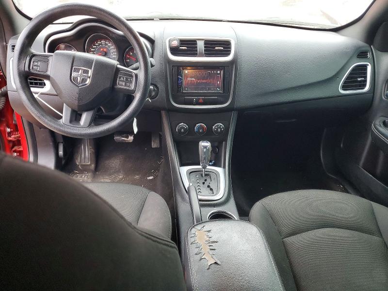 2014 Dodge Avenger VIN 1C3CDZAB4EN227017 COPART salvage auction — FRONT END, Ks - Cert Of Title-Salvage, sold $475 on 2026-07-09 (photo 8)
