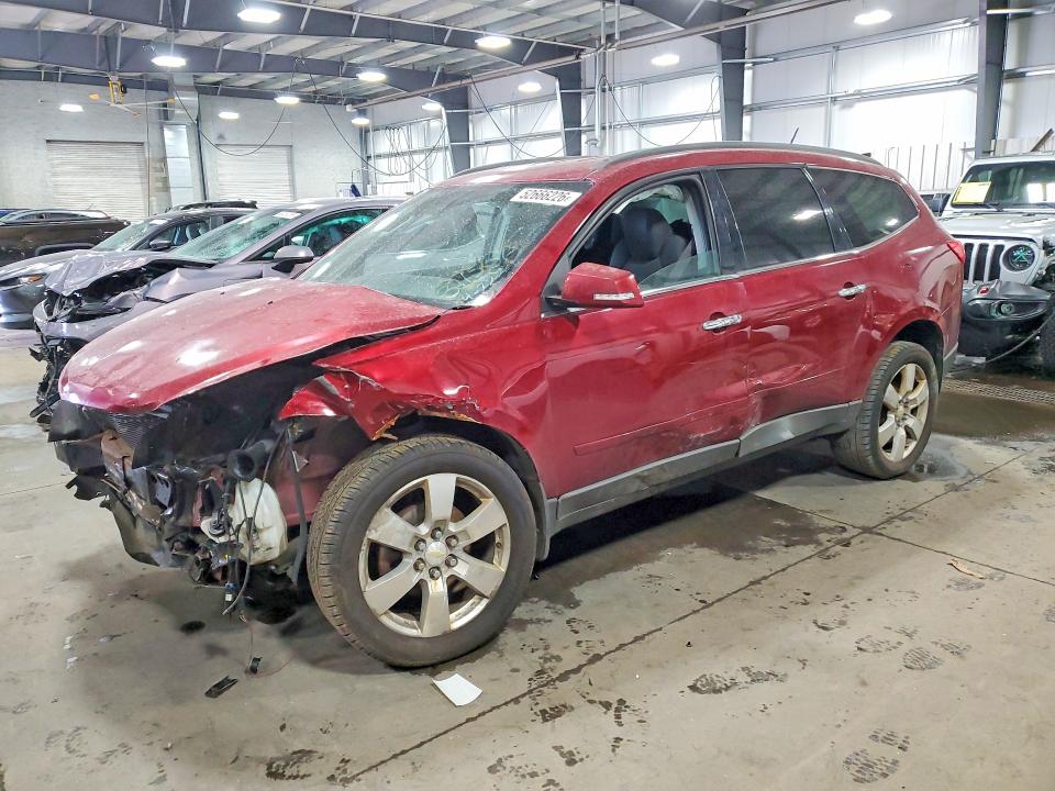 2011 Chevrolet Traverse VIN 1GNKVGED8BJ104450 COPART salvage auction — FRONT END, Mn - Cert Of Title-Salvage, sold $650 on 2026-07-09 (photo 1)