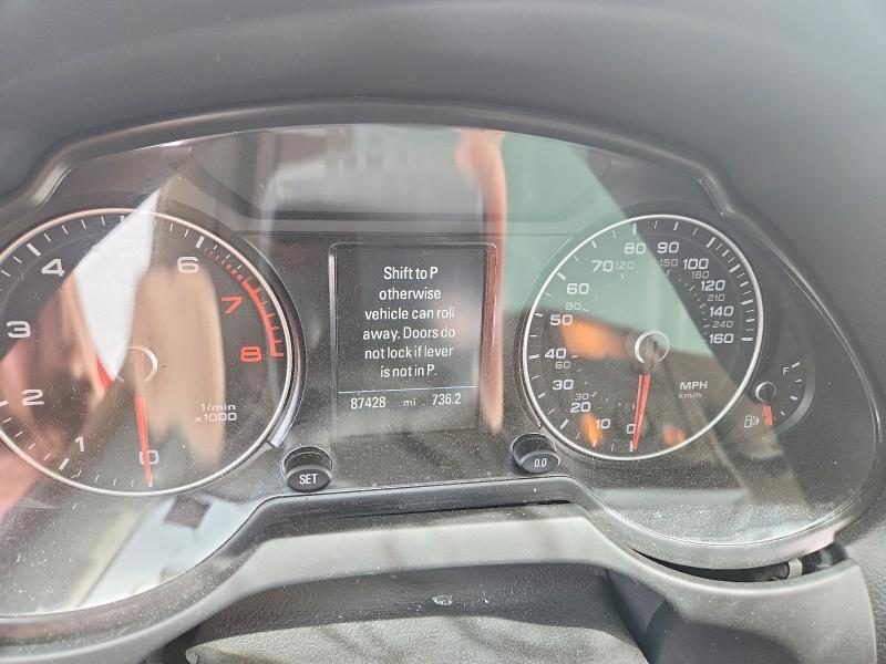 2016 Audi Q5 VIN WA1L2AFP6GA019698 COPART salvage auction — ALL OVER, Il - Salvage Certificate, sold $250 on 2026-07-21 (photo 9)