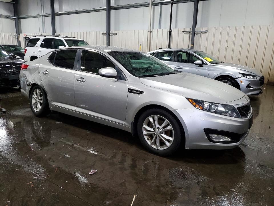 2013 Kia Optima VIN 5XXGN4A74DG151222 COPART salvage auction — REAR END, Mn - Cert Of Title-Salvage, sold $1,000 on 2026-07-02 (photo 4)