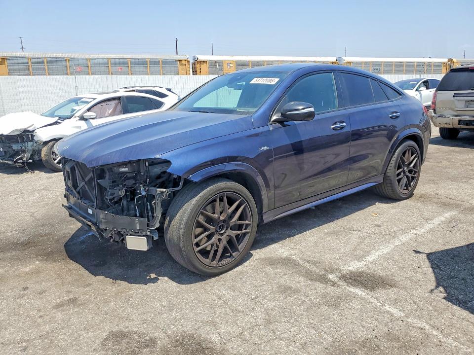 2021 Mercedes-benz VIN 4JGFD6BB4MA322992 COPART salvage auction — FRONT END, Ca - Salvage Certificate, sold $31,750 on 2026-07-31 (photo 1)