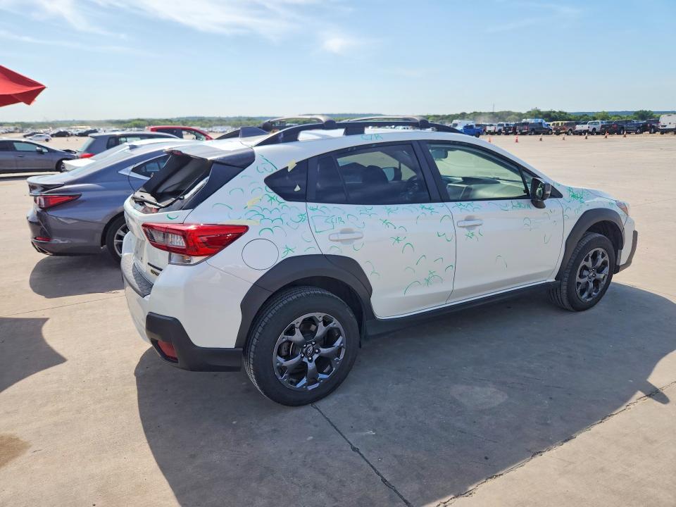 2023 Subaru Xv VIN JF2GTHSC8PH250269 COPART salvage auction — HAIL, Tx - Certificate Of Title, sold $9,300 on 2026-07-20 (photo 3)
