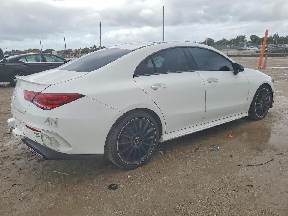 2021 Mercedes-benz Cla-klasse VIN W1K5J4GB4MN154615 COPART salvage auction — REAR END, Fl - Certificate Of Title, sold $11,500 on 2026-07-07 (photo 3)