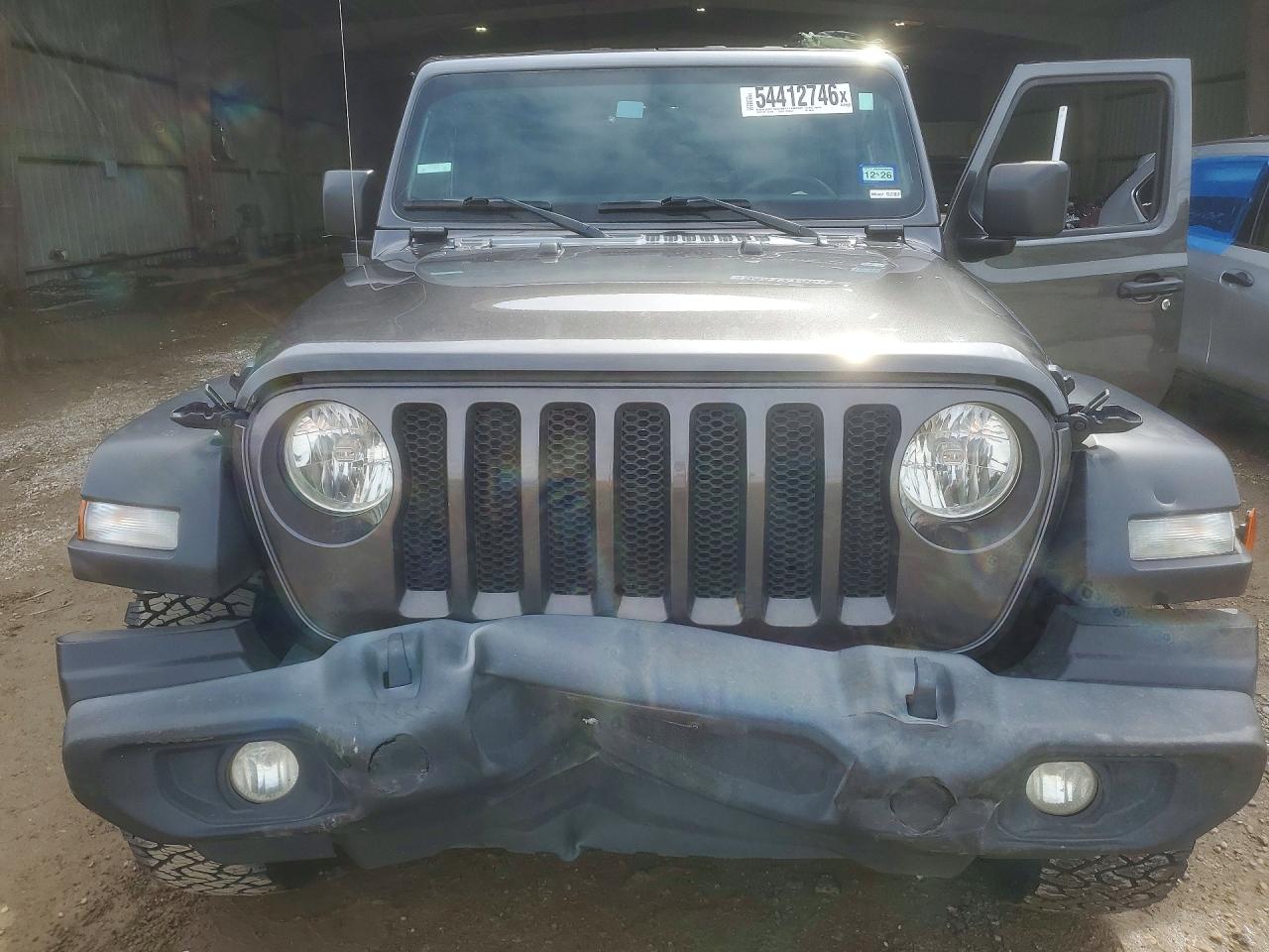 2023 Jeep Wrangler VIN 1C4GJXAN9PW656476 COPART salvage auction — Front End, TX - SALVAGE VEHICLE TITLE, sold $12,100 on 2026-07-02 (photo 5)