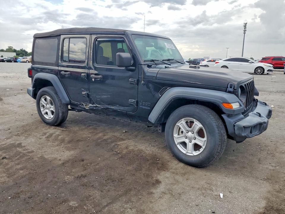 2022 Jeep Wrangler unlimited VIN 1C4HJXDG6NW165068 COPART salvage auction — SIDE, FL - CERTIFICATE OF TITLE, sold $7,100 on 2026-07-21 (photo 4)