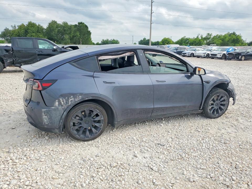 2021 Tesla Model y VIN 5YJYGDEE3MF202946 COPART salvage auction — FRONT END, Tx - Salvage Vehicle Title, sold $5,500 on 2026-07-16 (photo 3)