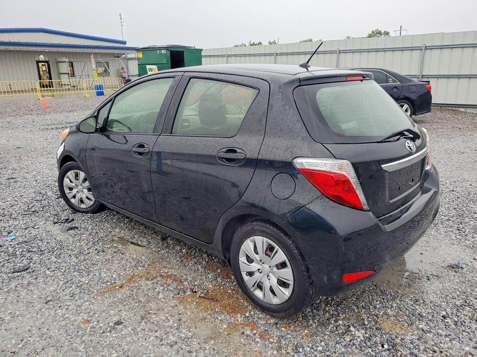 2012 Toyota Yaris VIN JTDKTUD34CD526821 COPART salvage auction — FRONT END, Tx - Salvage Vehicle Title, sold $125 on 2026-07-27 (photo 2)