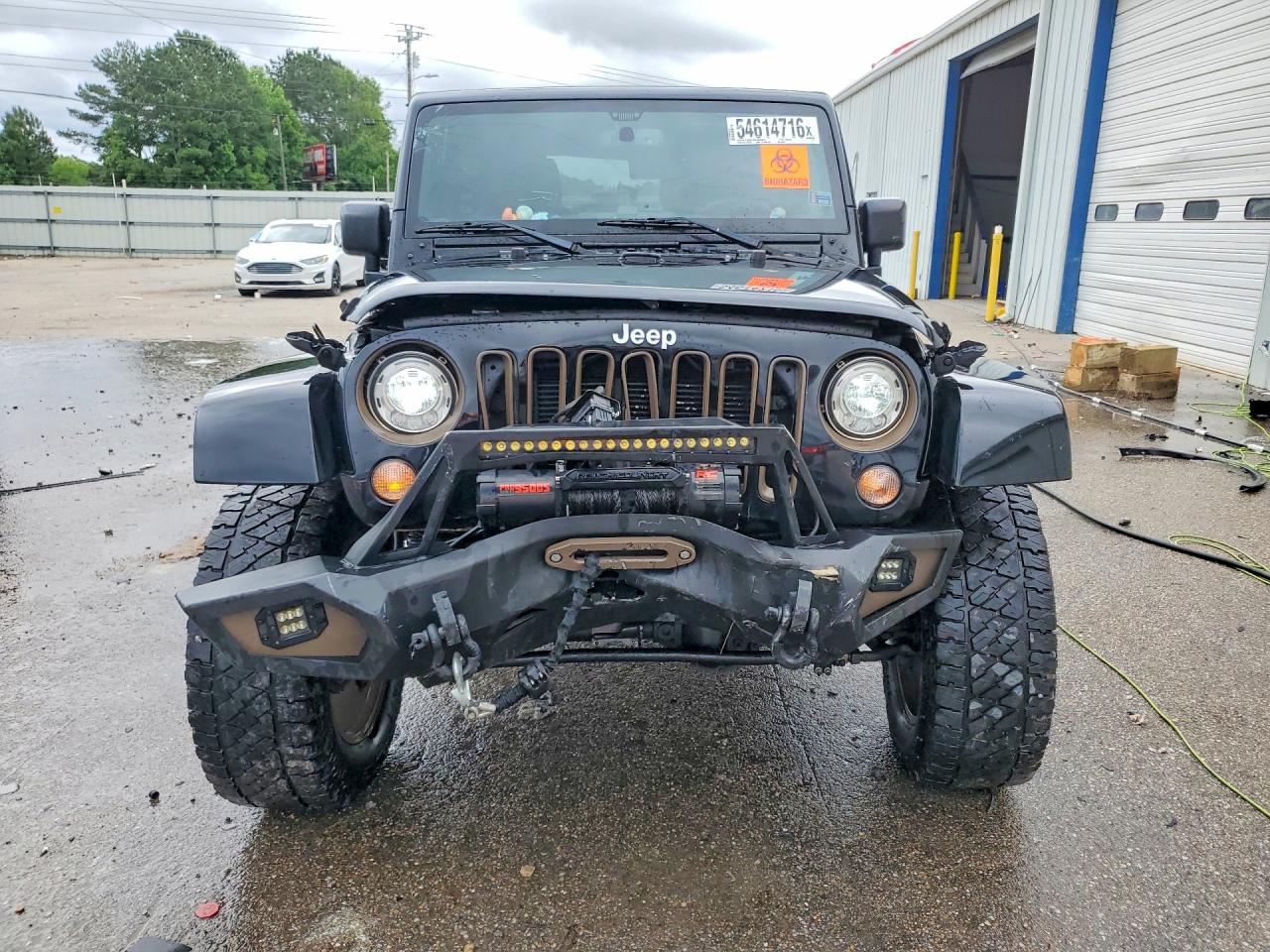 2017 Jeep Wrangler Unlimited VIN 1C4BJWEG1HL558478 COPART salvage auction — Front End, AL - CERT OF TITLE-SALVAGE TITLE, sold $7,100 on 2026-06-25 (photo 5)