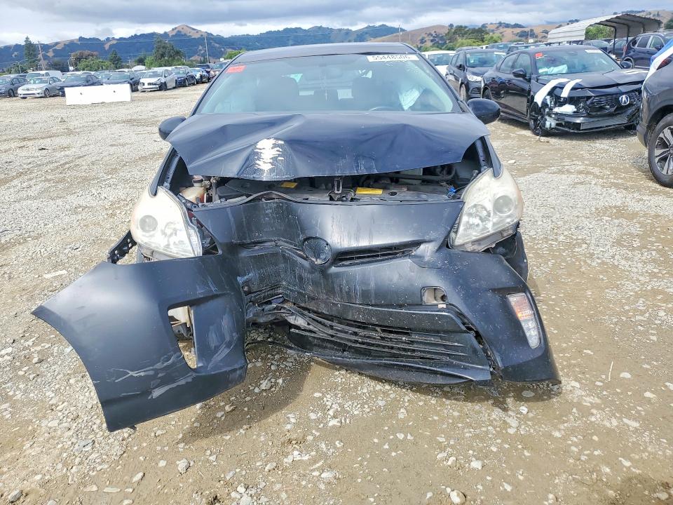 2014 Toyota Prius VIN JTDKN3DU3E1822091 COPART salvage auction — FRONT END, CA - SALVAGE CERTIFICATE, sold $525 on 2026-07-14 (photo 5)