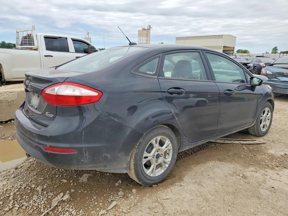 2014 Ford Fiesta VIN 3FADP4BJ0EM186014 COPART salvage auction — FRONT END, MO - SALVAGE CERTIFICATE OF TITLE, sold $575 on 2026-07-02 (photo 3)