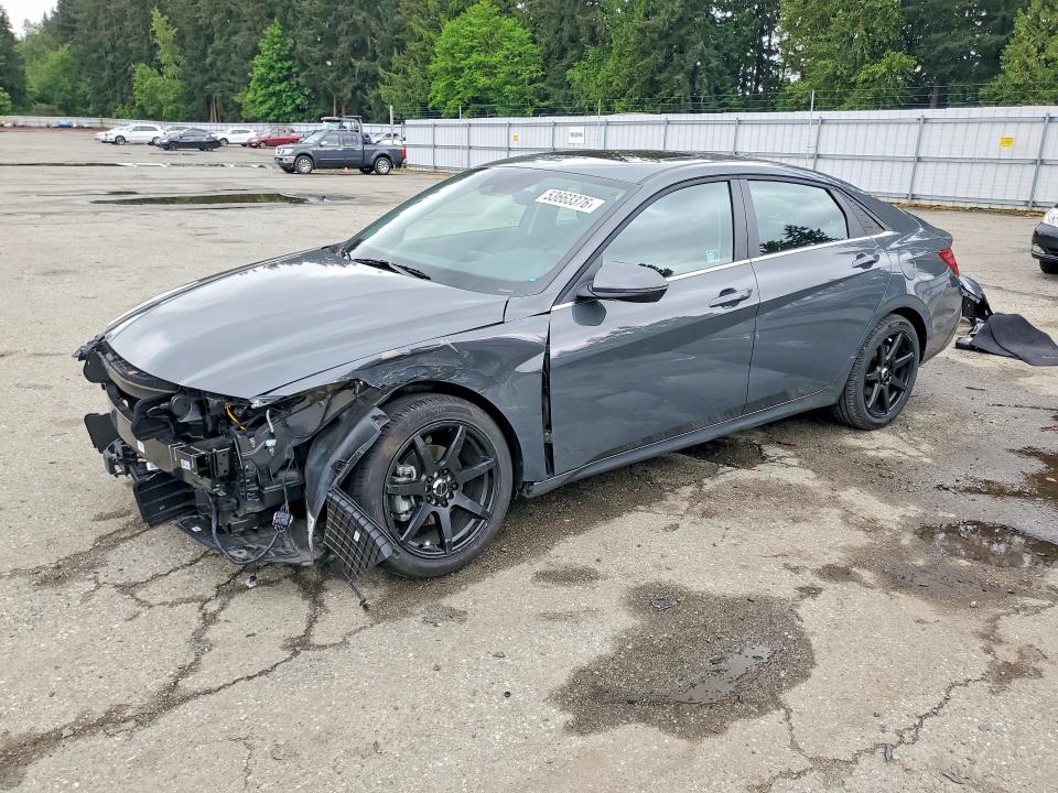 2025 Hyundai Elantra VIN KMHLP4DG0SU012518 — COPART salvage auction photo