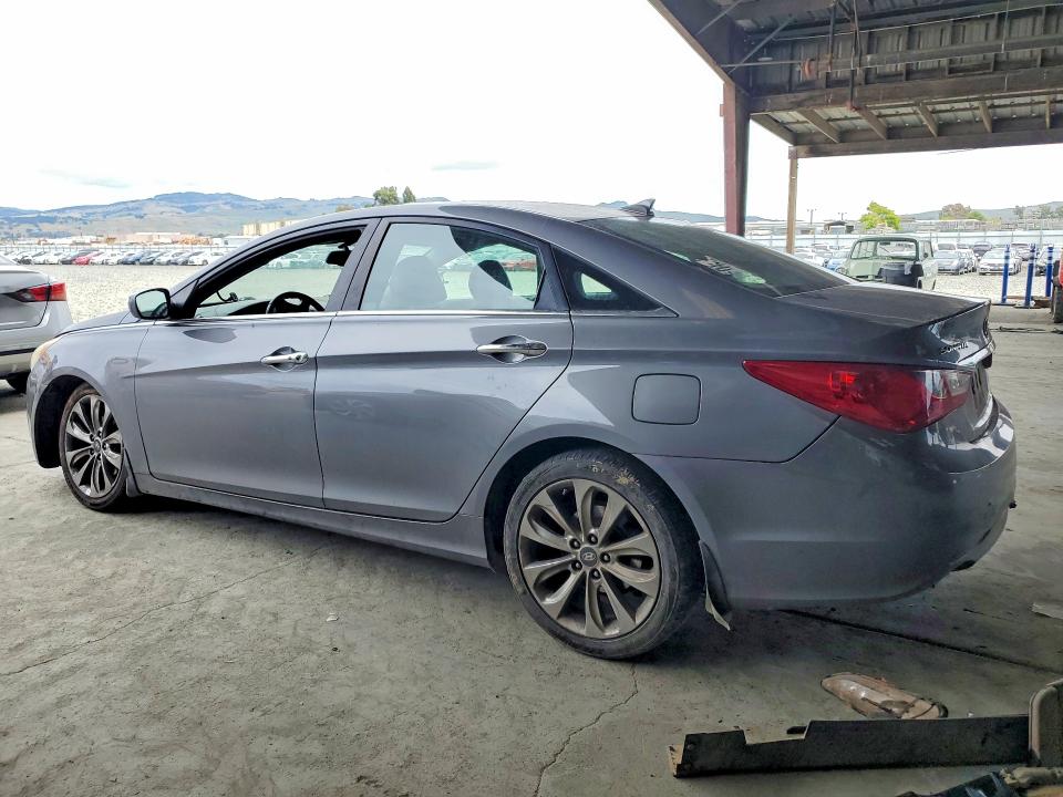 2012 Hyundai Sonata VIN 5NPEC4AC9CH406444 COPART salvage auction — FRONT END, Ca - Salvage Certificate, sold $500 on 2026-07-02 (photo 2)