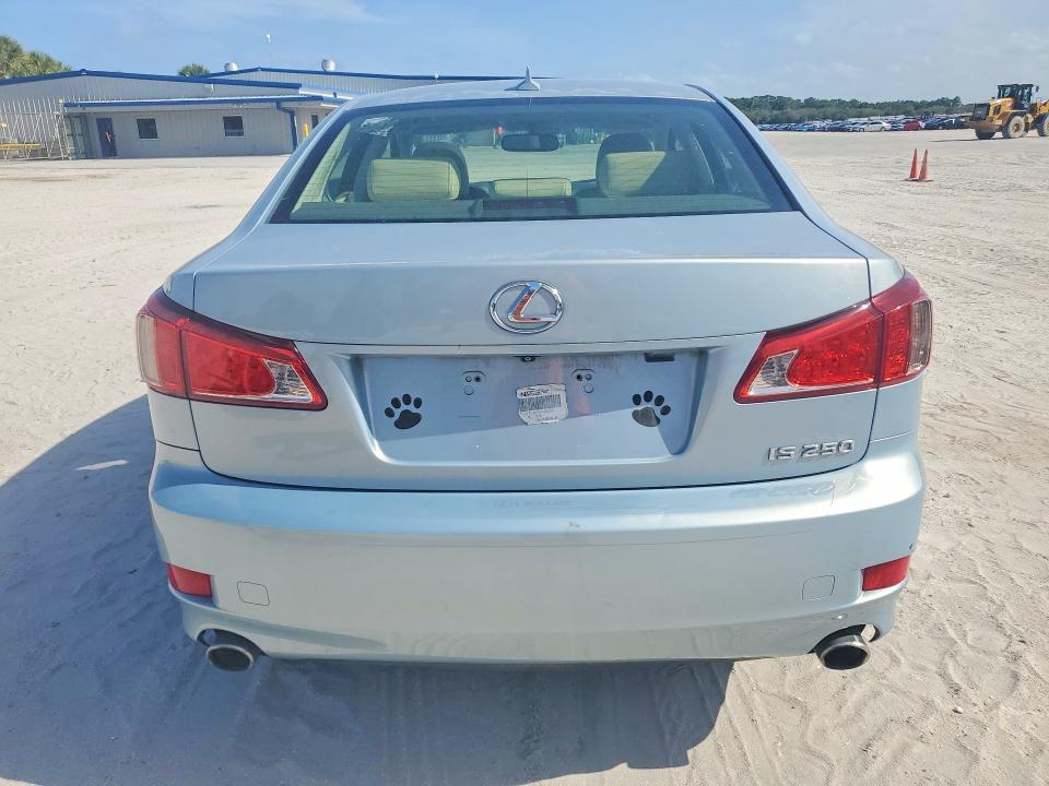 2013 Lexus Is VIN JTHBF5C26D5185339 COPART salvage auction — FRONT END, Fl - Certificate Of Title (P), sold $1,600 on 2026-07-06 (photo 6)