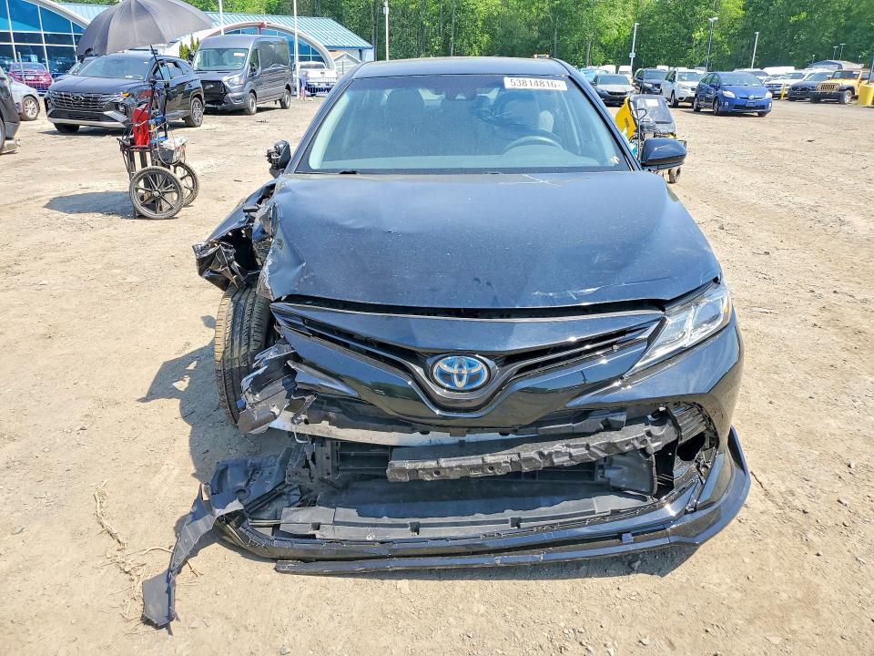2018 Toyota Camry VIN 4T1B31HK7JU508242 COPART salvage auction — FRONT END, Ct - Cert Of Title-Salvage, sold $4,300 on 2026-07-02 (photo 5)