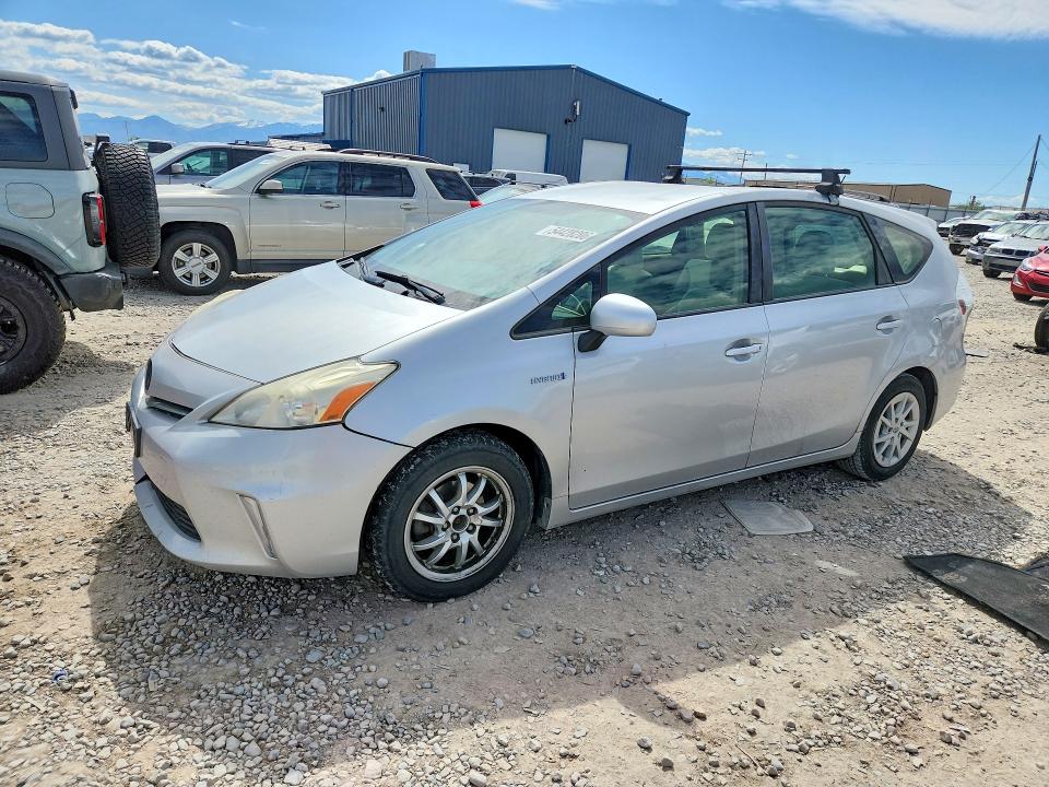 2012 Toyota Prius VIN JTDZN3EU9C3164663 COPART salvage auction — MINOR DENT/SCRATCHES, Ut - Salvage Certificate, sold $1,600 on 2026-07-10 (photo 1)