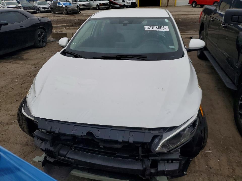 2025 Nissan Sentra VIN 3N1AB8CV3SY296745 COPART salvage auction — FRONT END, Az - Cert Of Title - Salvage, sold $3,200 on 2026-07-09 (photo 5)
