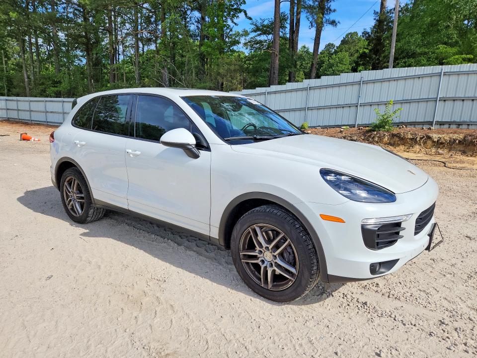 2016 Porsche Cayenne VIN WP1AA2A25GLA05974 COPART salvage auction — REAR END, Nc - Salvage Certificate Of Title, sold $525 on 2026-07-10 (photo 4)