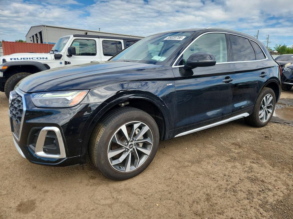 2022 Audi Q5 VIN WA1FAAFY9N2016620 — COPART salvage auction photo