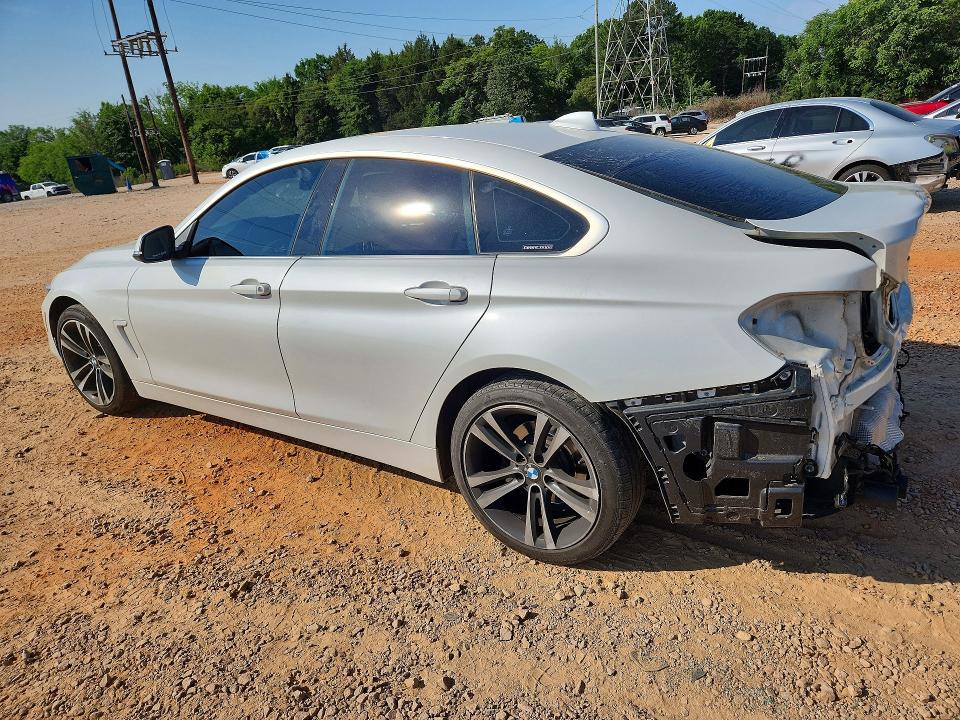 2020 BMW 4er VIN WBA4J3C01LBL11857 COPART salvage auction — REAR END, Nc - Salvage Certificate Of Title, sold $200 on 2026-07-27 (photo 2)