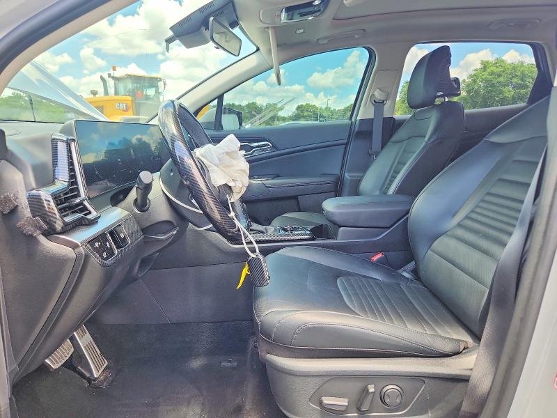 2024 Kia Sportage VIN 5XYK53DFXRG191587 COPART salvage auction — FRONT END, Fl - Cert Of Title Slvg Rebuildable, sold $2,800 on 2026-07-27 (photo 7)