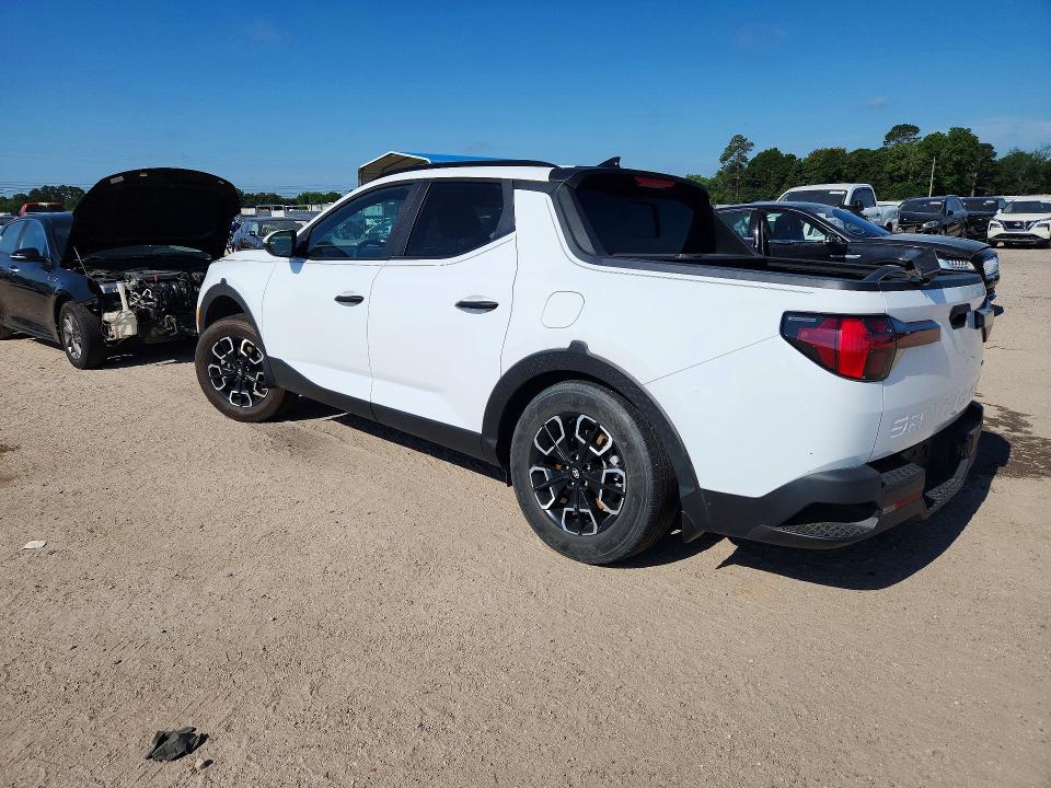 2022 Hyundai Santa cruz VIN 5NTJCDAE5NH037988 COPART salvage auction — UNDERCARRIAGE, Al - Cert Of Title-Salvage Title, sold $5,500 on 2026-07-23 (photo 2)
