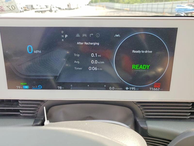 2022 Hyundai Ioniq VIN KM8KN4AE8NU097049 COPART salvage auction — FRONT END, Tn - Salvage Certificate, sold $11,500 on 2026-07-27 (photo 9)