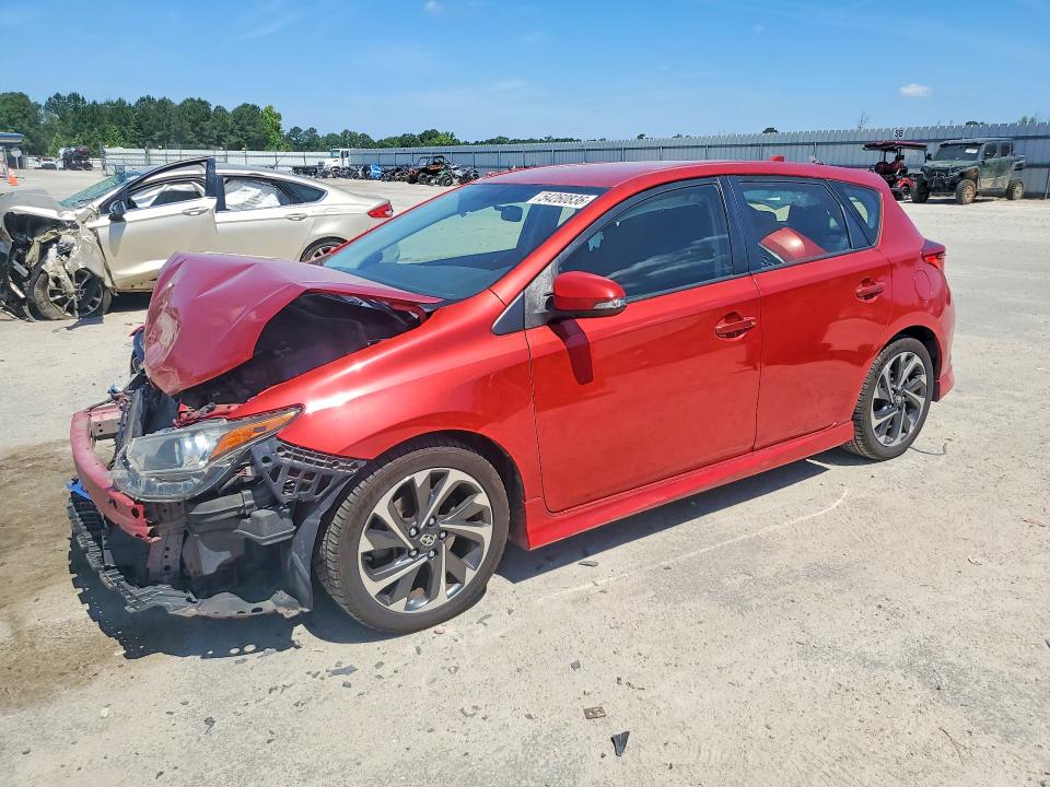 2016 Scion Im VIN JTNKARJE1GJ510085 COPART salvage auction — FRONT END, Sc - Cert Of Title-Salvage, sold $575 on 2026-07-27 (photo 1)