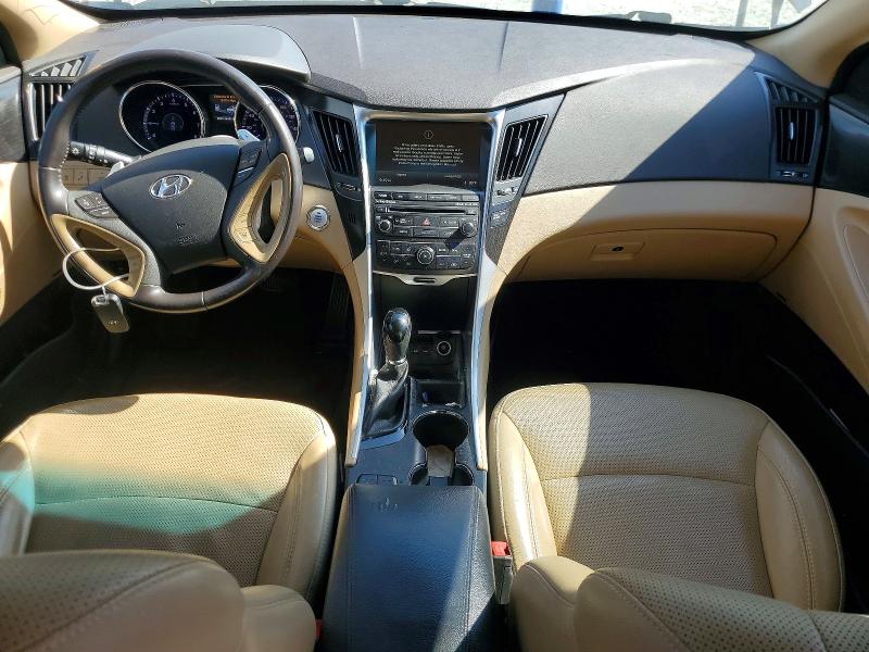2014 Hyundai Sonata VIN 5NPEC4AB2EH943425 COPART salvage auction — FRONT END, Nc - Salvage Certificate Of Title, sold $725 on 2026-07-08 (photo 8)