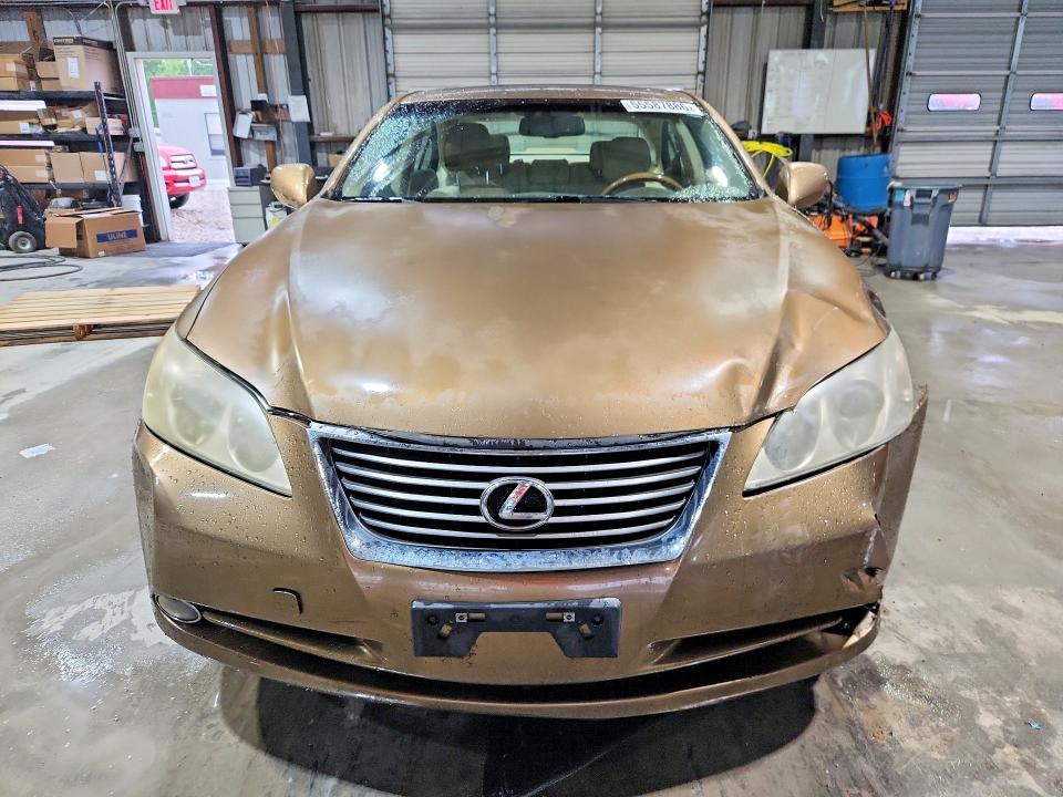 2007 Lexus ES VIN JTHBJ46GX72124615 COPART salvage auction — FRONT END, Mo - Salvage Certificate Of Title, sold $350 on 2026-07-28 (photo 5)