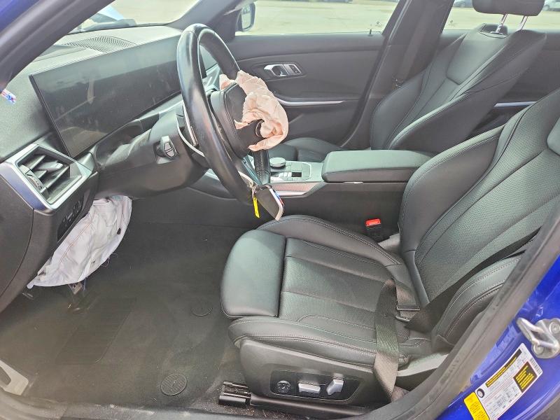 2023 BMW M3 VIN 3MW49FS09P8D54524 COPART salvage auction — FRONT END, TX - CERTIFICATE OF TITLE, sold $13,200 on 2026-07-23 (photo 7)