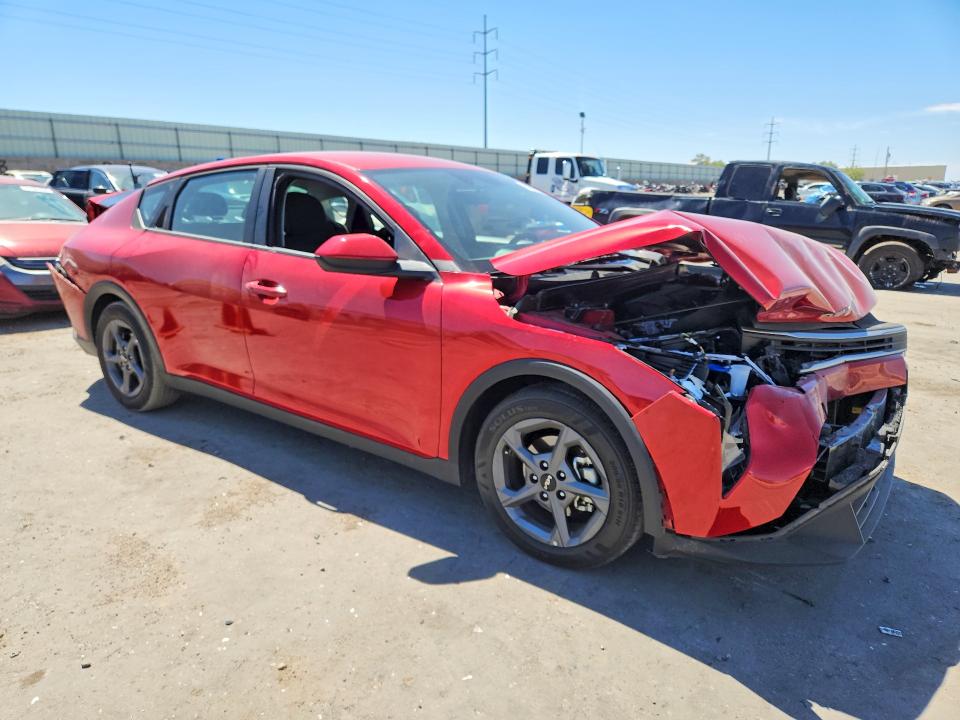 2025 Kia K4 VIN 3KPFT4DE8SE024622 COPART salvage auction — FRONT END, Nm - Cert Of Title-Salvage, sold $450 on 2026-07-23 (photo 4)