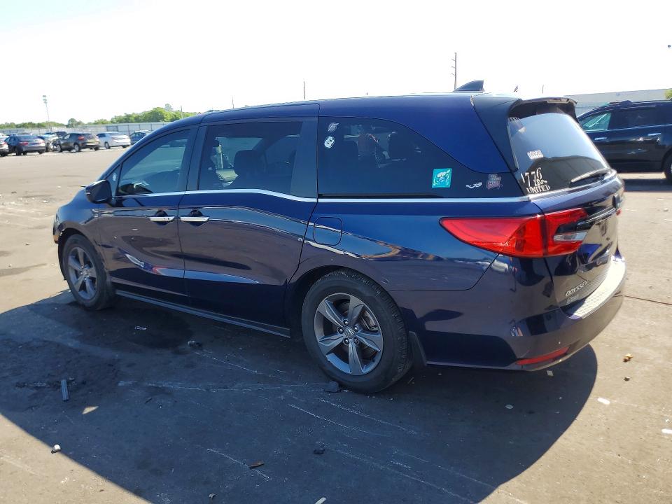 2022 Honda Odyssey VIN 5FNRL6H50NB015415 COPART salvage auction — FRONT END, Fl - Cert Of Title Slvg Rebuildable, sold $7,200 on 2026-07-28 (photo 2)