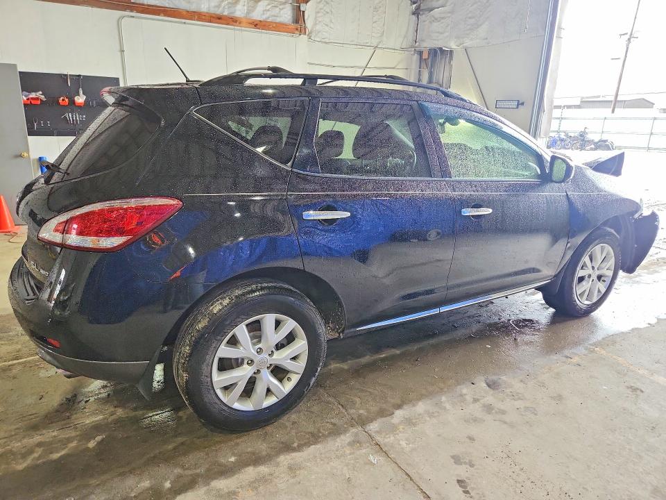 2013 Nissan Murano VIN JN8AZ1MW0DW313104 COPART salvage auction — FRONT END, Ky - Cert Of Title-Salvage, sold $900 on 2026-07-11 (photo 3)