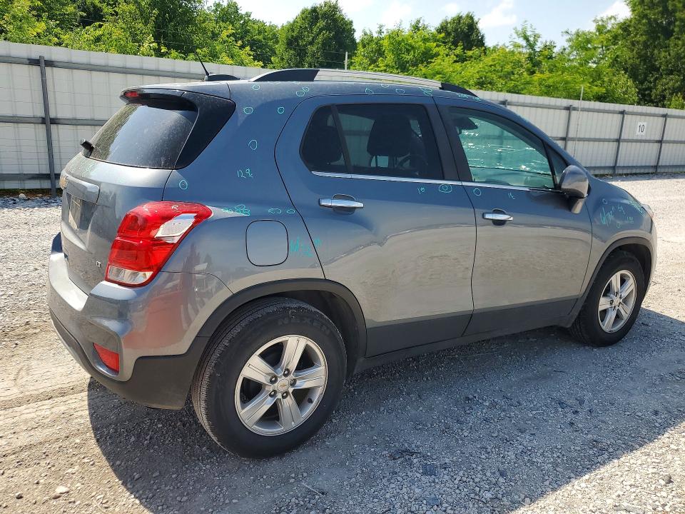 2019 Chevrolet Trax VIN KL7CJLSB3KB921238 COPART salvage auction — HAIL, Ar - Cert Of Title-Salvage, sold $2,050 on 2026-07-06 (photo 3)