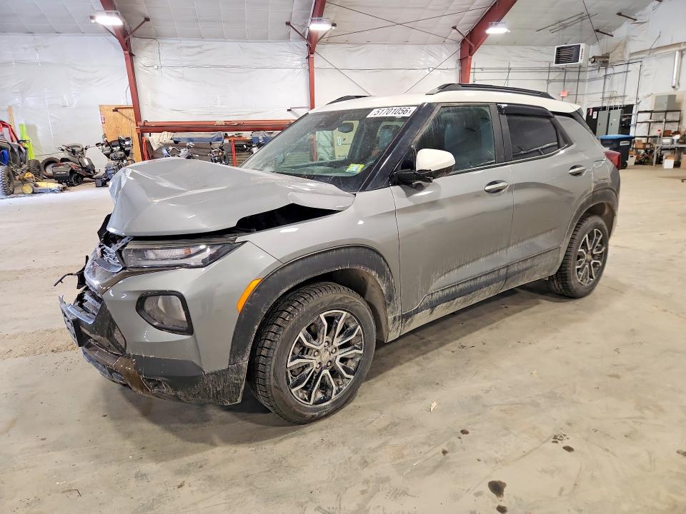 2023 Chevrolet Trailblazer VIN KL79MVSL8PB123668 COPART salvage auction — FRONT END, Salvage Title, sold $3,050 on 2026-07-20 (photo 1)