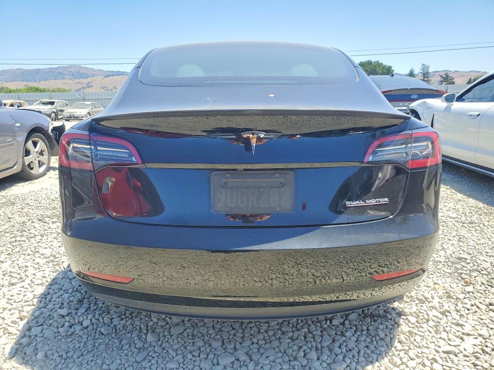 2023 Tesla Model 3 VIN 5YJ3E1EC5PF593857 COPART salvage auction — FRONT END, Ca - Salvage Certificate, sold $7,200 on 2026-07-21 (photo 6)