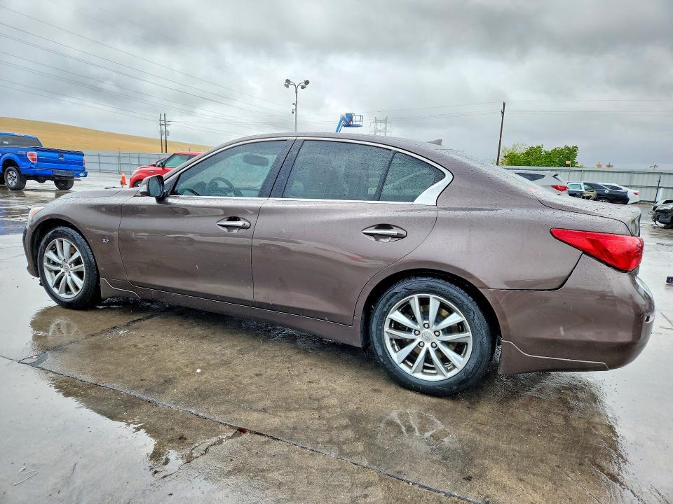 2014 Infiniti VIN JN1BV7AR9EM706886 COPART salvage auction — REAR END, Mn - Cert Of Title-Salvage, sold $1,200 on 2026-07-13 (photo 2)