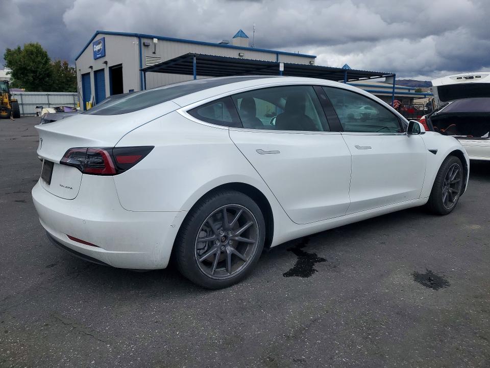 2020 Tesla Model 3 VIN 5YJ3E1EB9LF650112 COPART salvage auction — SIDE, Ca - Salvage Certificate, sold $9,600 on 2026-07-07 (photo 3)