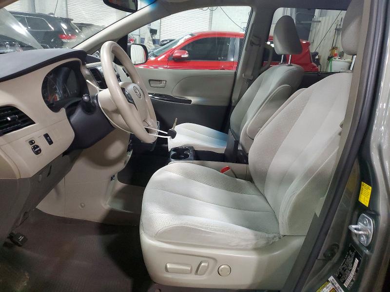 2011 Toyota Sienna VIN 5TDKK3DC1BS025241 COPART salvage auction — FRONT END, Mn - Cert Of Title-Prior Salvage, sold $875 on 2026-07-09 (photo 7)