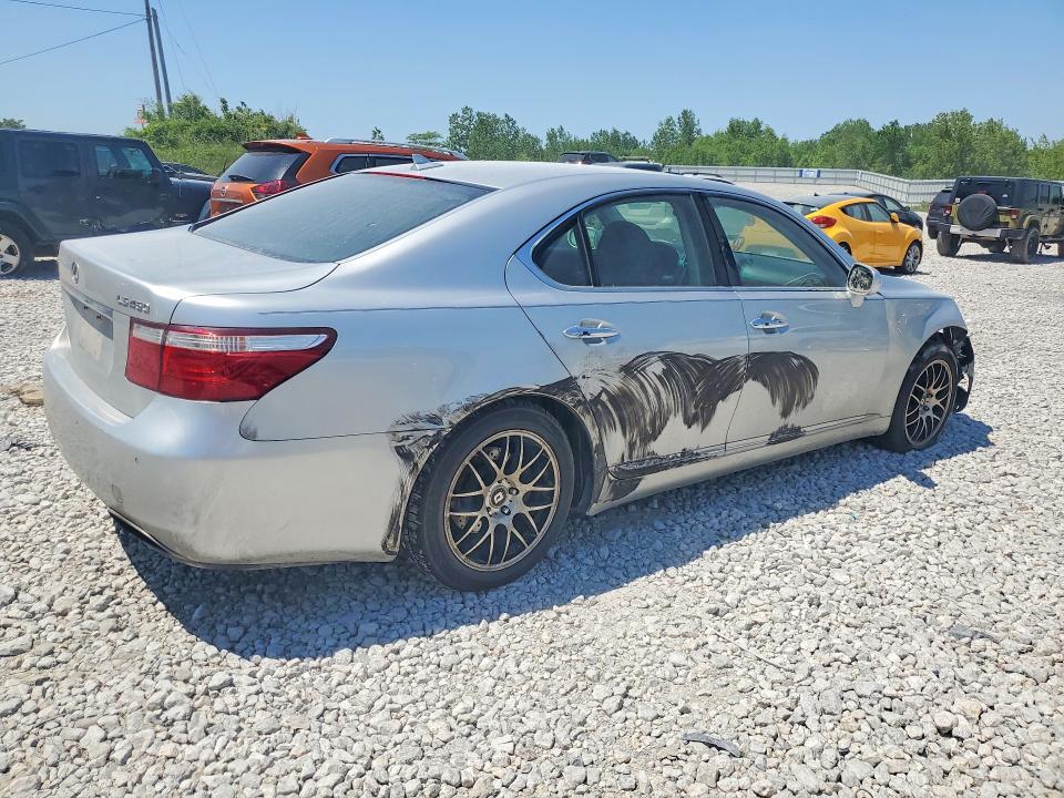 2007 Lexus Ls 460 VIN JTHBL46F575040394 COPART salvage auction — FRONT END, Mi - Certificate Of Title, sold $550 on 2026-07-02 (photo 3)