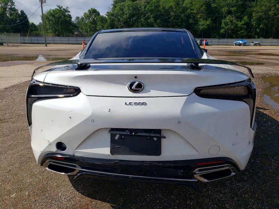 2022 Lexus Lc VIN JTHLP5AY0NA105731 COPART salvage auction — WATER/FLOOD, La - Cert Of Title-Salvage Flood (P), sold $21,200 on 2026-07-31 (photo 6)