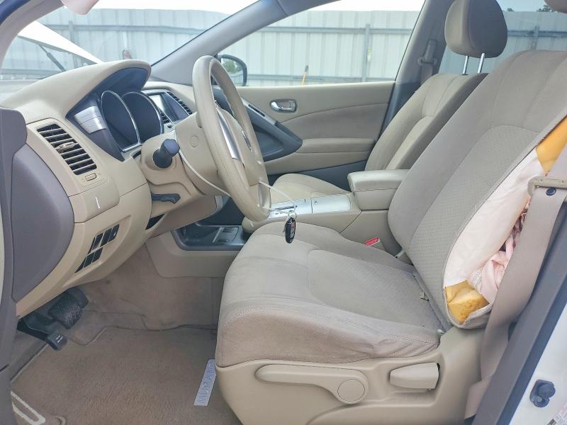 2014 Nissan Murano VIN JN8AZ1MU3EW419496 COPART salvage auction — FRONT END, Nc - Salvage Certificate Of Title, sold $825 on 2026-07-15 (photo 7)