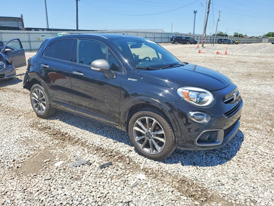 2021 Fiat 500 VIN ZFBNF3C1XMP945130 COPART salvage auction — REAR END, Oh - Cert Of Title-Salvage, sold $2,050 on 2026-07-02 (photo 4)