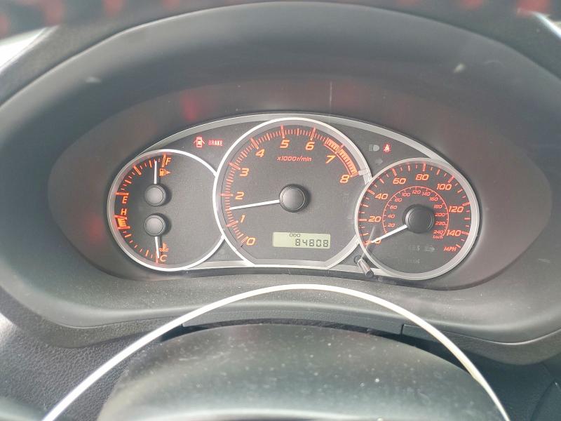 2013 Subaru Wrx VIN JF1GR7E68DG833056 COPART salvage auction — FRONT END, Ca - Salvage Certificate, sold $3,350 on 2026-07-20 (photo 9)