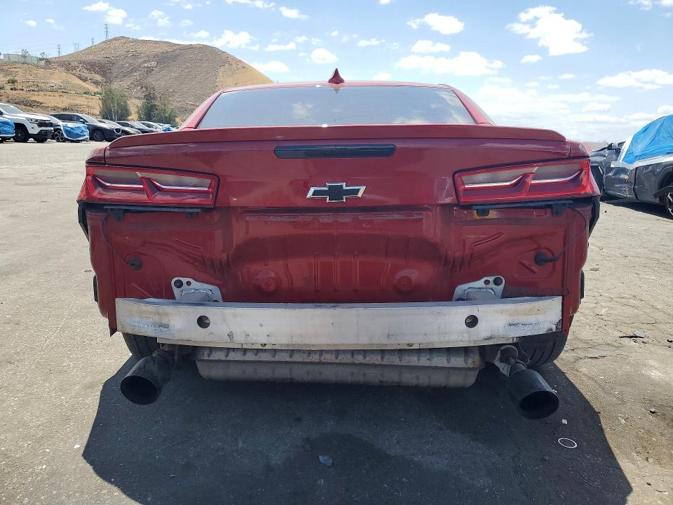 2018 Chevrolet Camaro VIN 1G1FB1RX7J0156671 COPART salvage auction — FRONT END, Ca - Salvage Certificate, sold $2,850 on 2026-07-09 (photo 6)