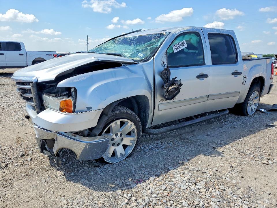 2012 Gmc SIERRA VIN 3GTP1VE07CG309367 COPART salvage auction — ALL OVER, Tx - Salvage Vehicle Title, sold $750 on 2026-07-02 (photo 1)