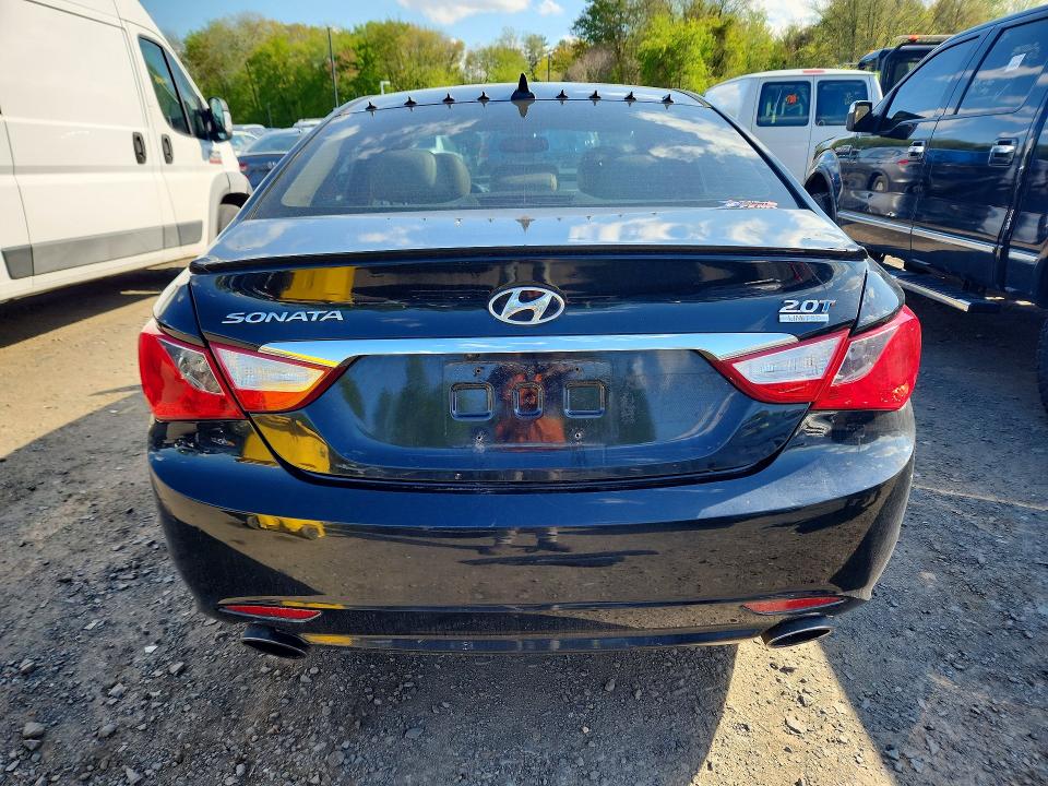 2011 Hyundai Sonata VIN 5NPEC4AB8BH297710 COPART salvage auction — FRONT END, MA - CERT OF TITLE-SALVAGE, sold $475 on 2026-07-02 (photo 6)