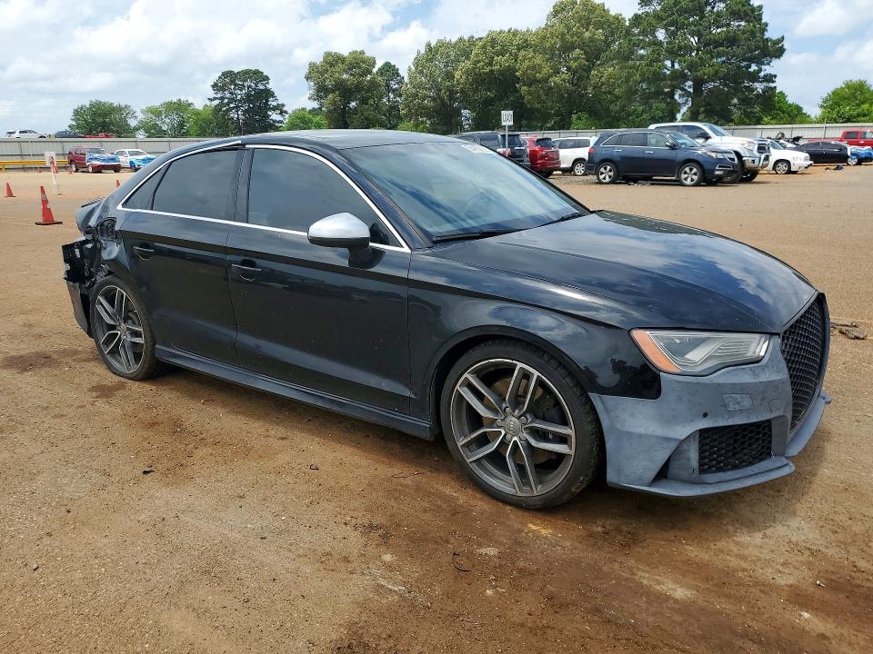 2015 Audi S3 VIN WAUFFGFF3F1077023 COPART salvage auction — REAR END, Tx - Salvage Vehicle Title, sold $2,600 on 2026-07-13 (photo 4)