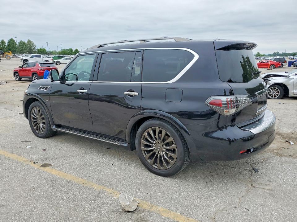 2017 Infiniti Qx80 VIN JN8AZ2NE2H9156031 COPART salvage auction — MINOR DENT/SCRATCHES, Va - Certificate Of Title, sold $6,000 on 2026-07-03 (photo 2)
